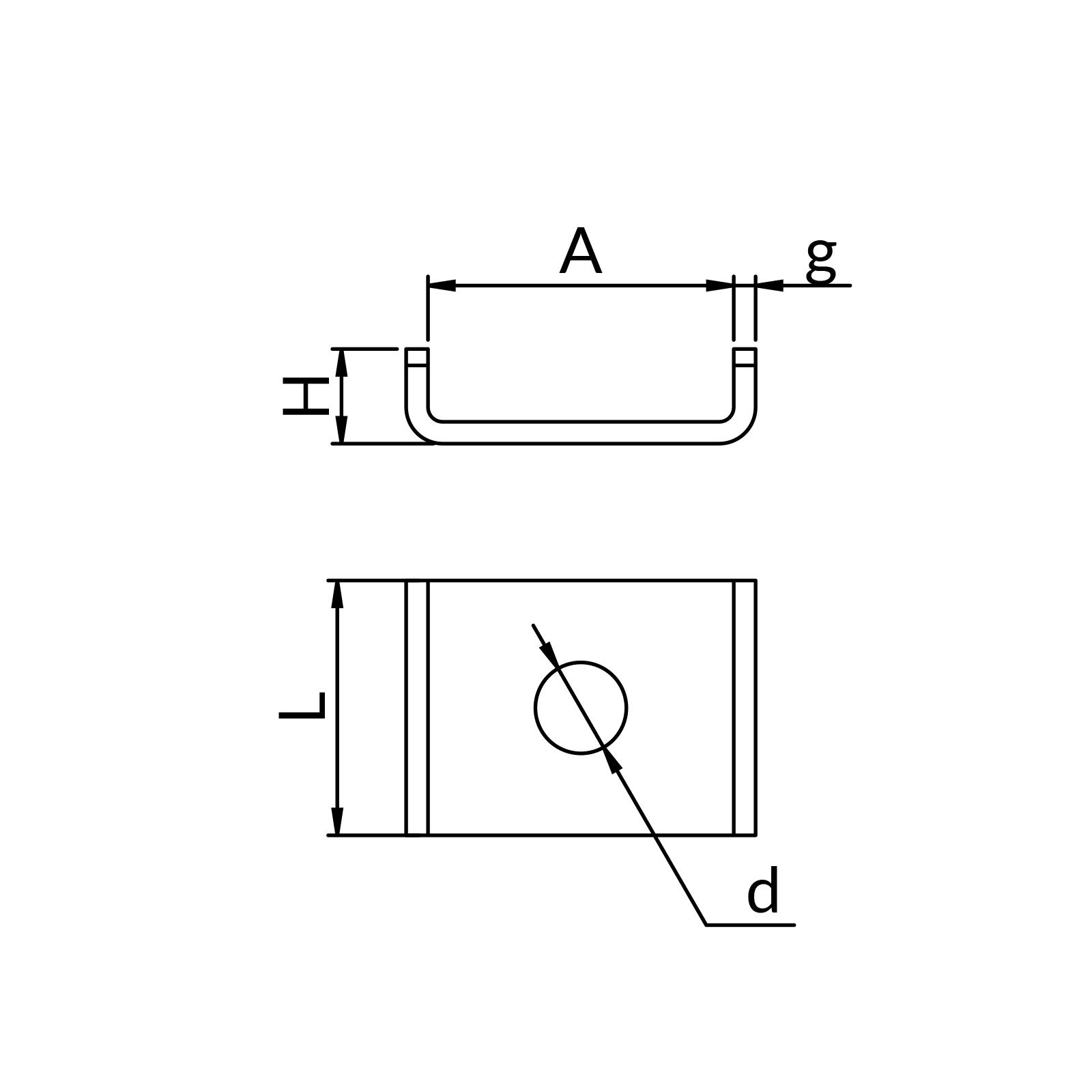 Podkładki profili N-PDC
