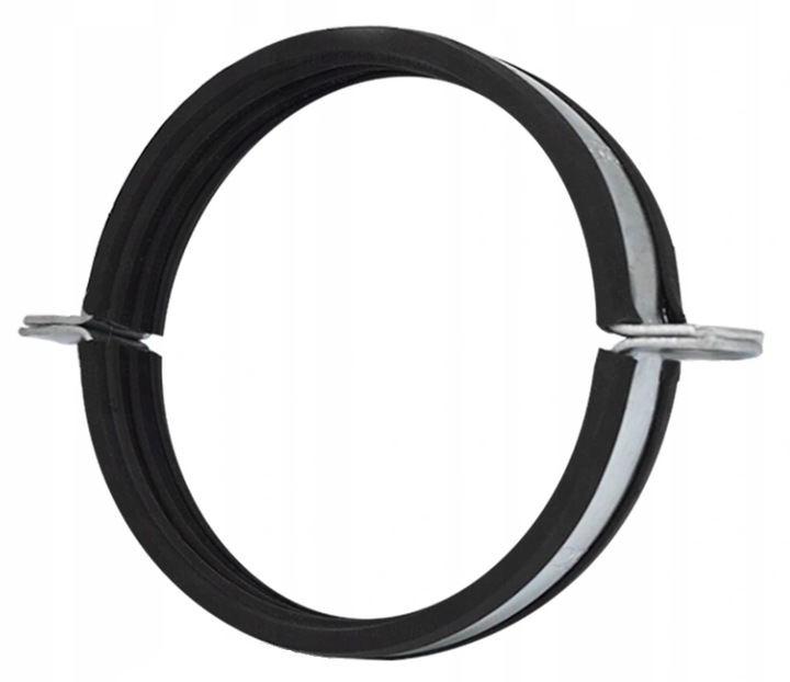 Dwuczęściowa obejma montażowa z uszczelką gumową