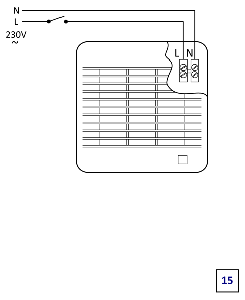 Wentylator domowy EBB DESIGN