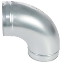 Kolano tłoczone bez uszczelki KT 90st.