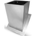 Cokół dachowy ocynkowany COKDI-50-α