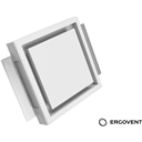 Nawiewnik gipsowy KVADRO