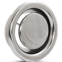 Zawór wywiewny nierdzewny z ramką KW-K-RM