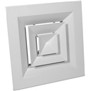 Kwadratowy nawiewnik aluminiowy NCD-S