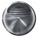 Czerpnia/wyrzutnia nierdzewna z okapnikiem VLA