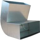 Kolano prostokątne ściana-strop nastawne KSSN/0-110