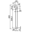 Konsole SS-U3,0 30X30